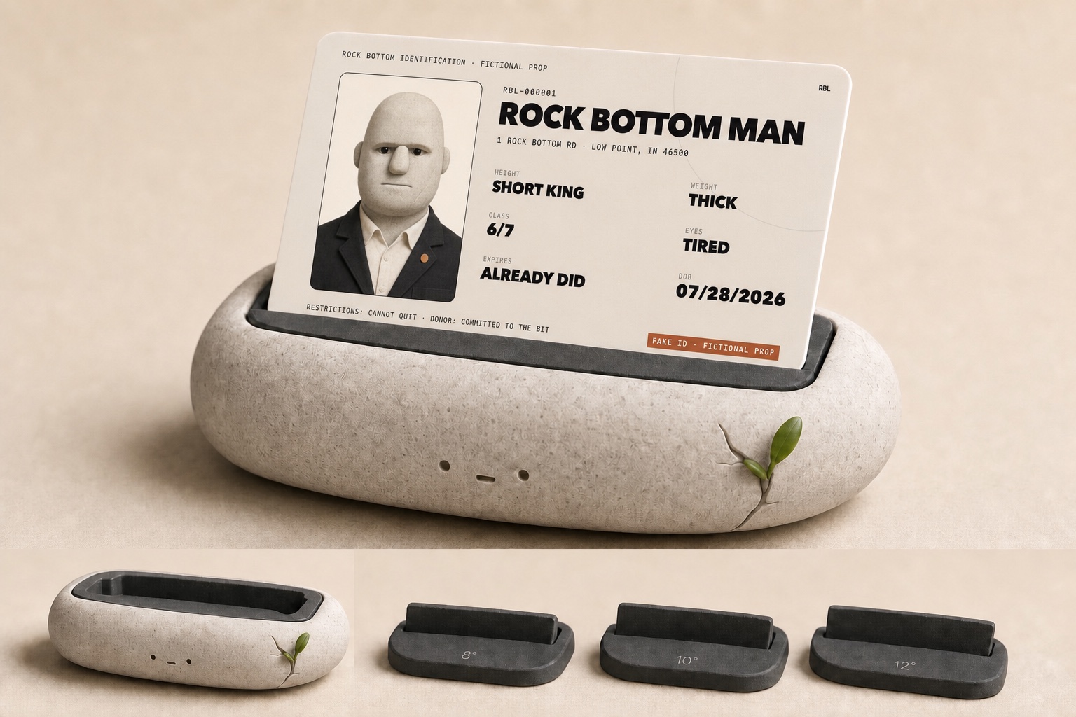 The Core Insert ID Verification Kickstand